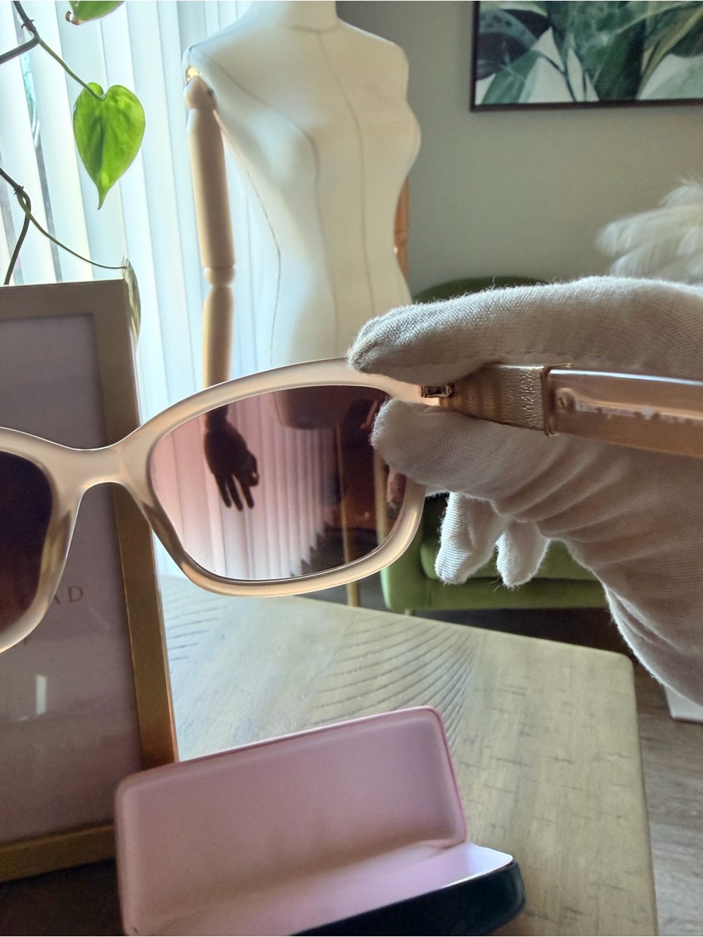 Kate Spade Johanna2/S Blush Pink Sunglasses 53-17 Small Face w/ Case Cloth - Picture 13 of 16
